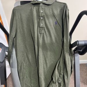 Polo by Ralph Lauren Men’s XXL Olive Green Long sleeve